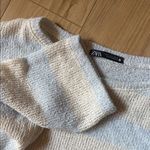 ZARA Cream Knit Sweater Photo 2