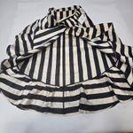LPA  Hi Low Ruffle Skirt in Black & White XS Photo 6