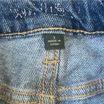 Wild Fable Women’s High-Rise Straight Leg Jeans – Size 2, Raw Hem, Medium Wash Photo 4