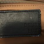 Deux Lux  NWT Brown Bond Hobo Bag in Honey Woven Faux Leather Shoulder Purse Photo 7