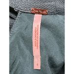 Free People  Green Polka Dot Fit & Flare Mini Dress Size 6 Open Back Puff Sleeve Photo 1