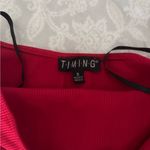Timing  Red Tube Top Photo 1