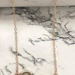 Aries Horoscope Letter Pendant Necklace Gold Photo 2