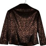 Kay Unger  New York‎ Metallic Brown Skirt Set Photo 3