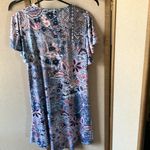 Moda  Floral Blue and Pink dress xs Photo 6