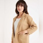 Quince  100% Organic Cotton Knit Blazer size L Photo 1