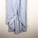 Saylor x Free People Melody Madi Maxi Dress Size XS Sky Blue Crochet Hi Low Photo 8