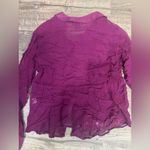 Ashley Stewart  Purple Sequin Blouse Photo 4