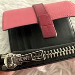 Loewe  Womens Vertical Small Pink leather‎ wallet Photo 9
