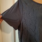 Lane Bryant 18 20 NWOT Elegant Gray Lace Overlay Top Photo 5