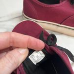 Vans Classic Maroon Black Canvas Off the Wall Skateboard Shoes Mn Sz 6 Wm Sz 7.5 Photo 7