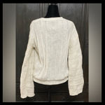 SheIn Off White longsleeves Oversized Sweater w/bag - Size Medium Photo 2