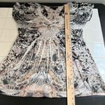 Style & Co . Earth Tones Colors Short Sleeves Floaty/Bohemian Top Photo 11