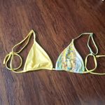 Romwe  Yellow Floral Chic Feminine Festival Dainty Summer Bikini Set Size Medium Photo 1