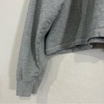 Wrangler Retro XL Gray Cropped Hoodie Aztec Graphic Western Sweatshirt Photo 1