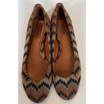 Missoni  Ballet Flats Sz 39 (6.5) Aztec Woven Black Orange Comfort Office Casual Photo 0