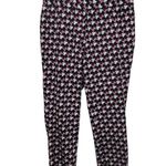 Jessica London Women Pants 16W Cropped Pullon Geometric Elastic Waist Multicolor Photo 0