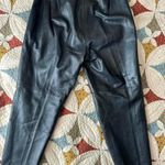 Avenue Vintage Y2K black 100% real leather grunge whimsigoth pants Photo 3