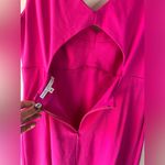 Amanda Uprichard Mini Bodycon cutout Dress in hot pink size medium women’s Photo 2