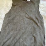 Bishop and Young  Paulina Faux Suede Olive Tank Top Photo 6