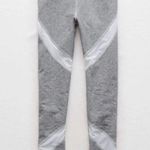 Aerie Grey Mesh Leggings Photo 1