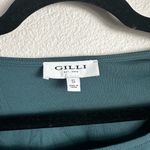 Gilli Teal Long Sleeve Bodysuit Green Photo 2