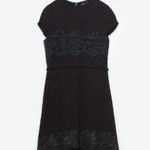 ZARA  A Line  Jacquard Lace Dress Photo 2