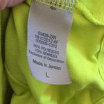 Champion  semi fitted‎ long sleeve neon green shirt Photo 5