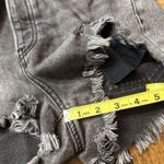 Free People We The Free Loving Good Vibrations Denim Shorts Sulfur Black Sz 29 Photo 8