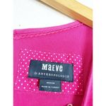 Anthropologie  Maeve Marlene Tiered Maxi Dress Medium Pink Oversized Sleeveless Photo 4