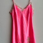 Victoria's Secret Victoria’s Secret hot pink Fuschia lace sequin detail slip dress size Large Photo 0