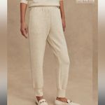 Varley Doublesoft The Slim Cuff Pant 25" In Ivory Marl Fleck Size Medium Photo 1