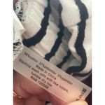 Sundays Striped V-Neck Elastic Waist Romper Jumpsuit Size Large Photo 4