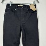 Madewell Women's Size 25 Black Rinse Wash Kick Out Crop Jeans Casual Classic NWT Photo 3