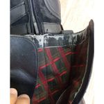 Hush Puppies  Women's Boots Combat Leather Side Zip Buckle Block Heels Black Sz 5 Photo 7