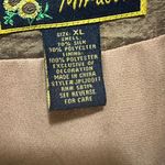 Gold Beaded Open Front Jacket Size XL Photo 3