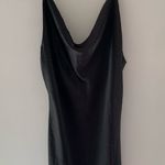Princess Polly  Black Maxi Satin Cowl Neck Dress Photo 0