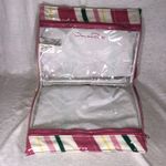 Oscar de la Renta Vintage Large  Water Resistant Toiletry Travel Cosmetics Bag Photo 6