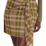 Ralph Lauren Host Pick!! NWT Lauren Plaid Ruffle - Trim Georgette Skirt Size 16 Photo 3