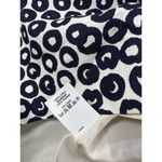 J.Crew  Womens Dress Size 4 White Blue Dot A Line Business Short Sleeve Cotton Photo 9