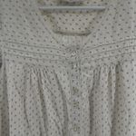 Vandemere full length ditzy floral lace trim ruffle nightgown vintage flannel Purple Size M Photo 10