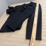 Larry Levine Signature  Suit Blazer Women's Size 14 Black Pinstripe Notch Lapel Photo 10