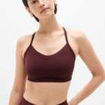 Athleta M Vital Bra Garnet Red Medium Cup D-DD Photo 0
