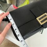 Italian black leather trending 2025 shoulder bag / satchel / night out purse Photo 6