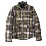 Ralph Lauren Lauren  Green Plaid Puffer Quilted Jacket Loden Check size medium Photo 5