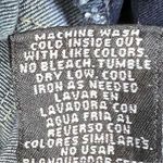 Evermore Denim Size XL Maternity Dark Blue Denim Jeans with Front Coin P… Photo 8