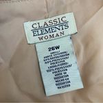 Classic Elements Suit Jacket Champagne 26W Photo 1