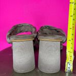 Dolce Vita Pheby Braided Bands Block Heel Mule Sandal Sz 9 Brown Photo 5