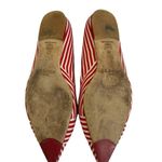 LK Bennett  Savannah Red and White Stripe Flats Photo 6