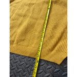 Michelle Mason  Wool Cashmere Cold Shoulder Sweater Mustard Yellow Womens P‎ XS Photo 6